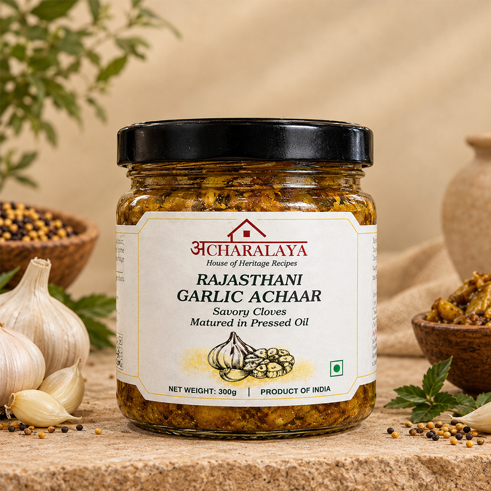 Rajasthani Garlic Achar