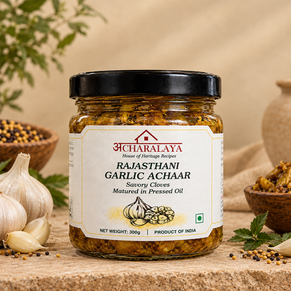 Rajasthani Garlic Achar