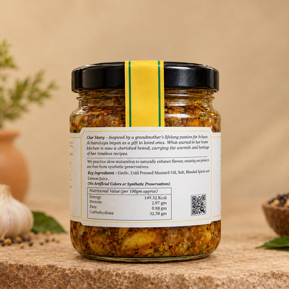 Rajasthani Garlic Achar