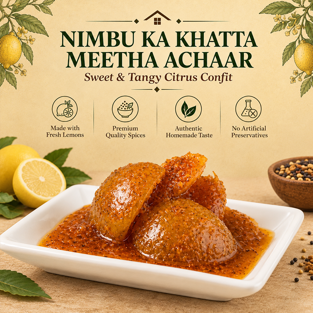 Nimbu Ka Khatta Meetha Achaar