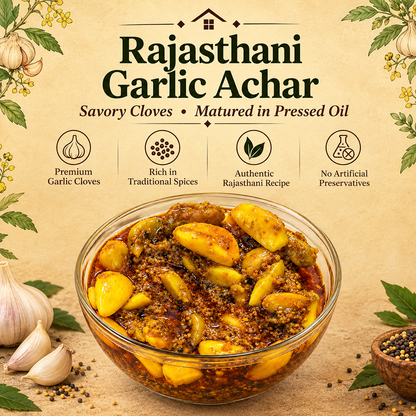 Rajasthani Garlic Achar