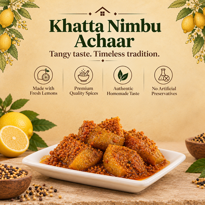 Khatta Nimbu Achaar