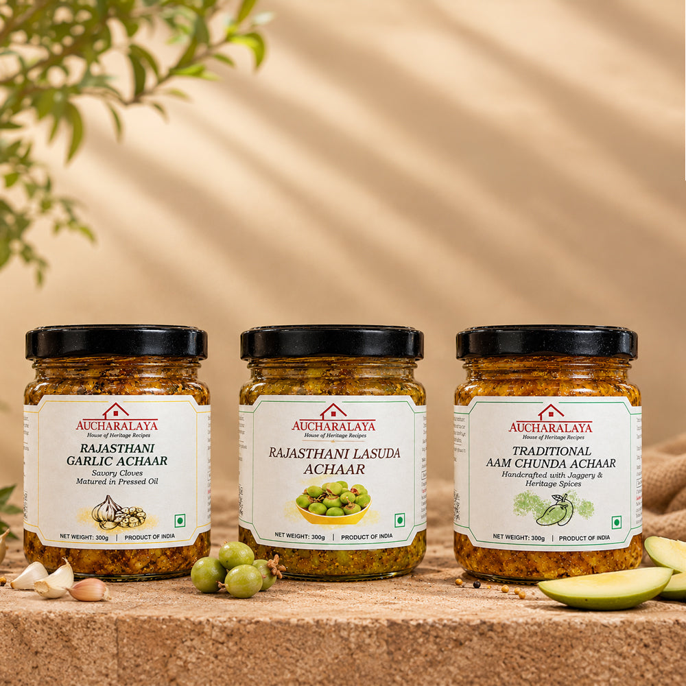 Garlic, Lasoda, Mango-Chunda