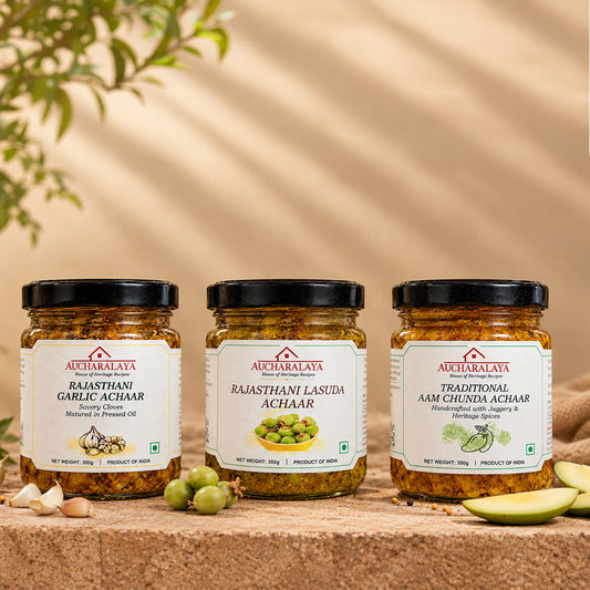 Garlic, Lasoda, Mango-Chunda