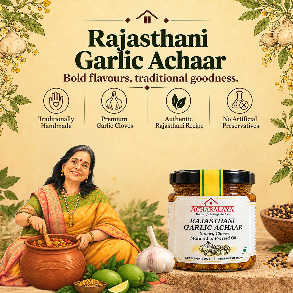 Rajasthani Garlic Achar