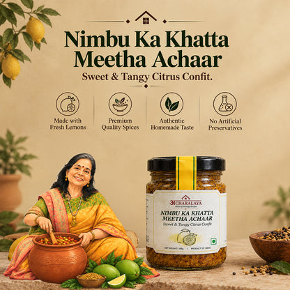 Nimbu Ka Khatta Meetha Achaar